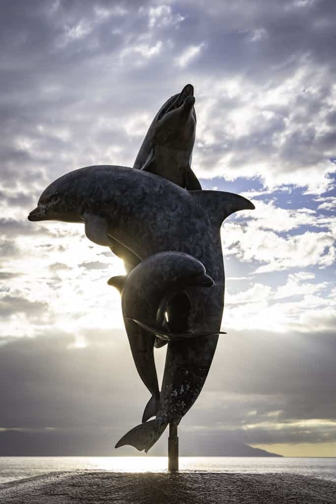 The Friendship Fountain in Puerto Vallarta, Mexico